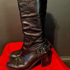 Tall Leather Boots 7 1/2 A-Tempest